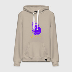 Женская толстовка-худи Короли Лейкерс