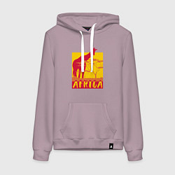 Женская толстовка-худи Природа Африки