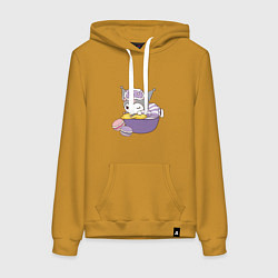 Женская толстовка-худи Куроми с макарунами