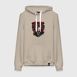 Женская толстовка-худи Пуля для моего Валентина