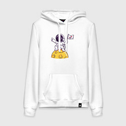 Женская толстовка-худи Вперёд в космос