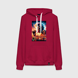 Женская толстовка-худи Mick Jagger - legend