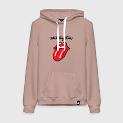 Женская толстовка-худи Rolling Stones - logo