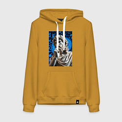 Женская толстовка-худи Античность и математика