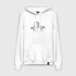 Женская толстовка-худи Непон мем