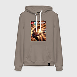 Женская толстовка-худи Mick Jagger - lead singer of The Rolling Stones