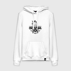 Женская толстовка-худи Scania V8