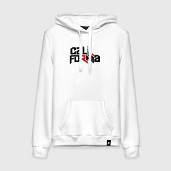 Женская толстовка-худи USA - California