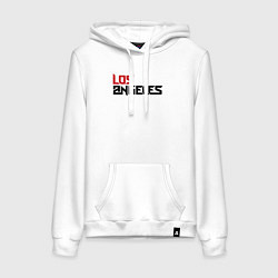 Женская толстовка-худи USA Los Angeles