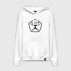 Женская толстовка-худи Советский знак качества СССР