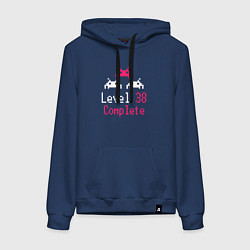 Женская толстовка-худи Уровень 38 пройден