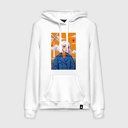 Женская толстовка-худи В потоке чувств