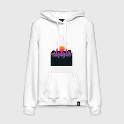 Женская толстовка-худи Astro retro