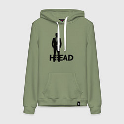 Женская толстовка-худи Руководитель в деловом костюме