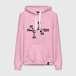 Женская толстовка-худи Химическая формула спирт