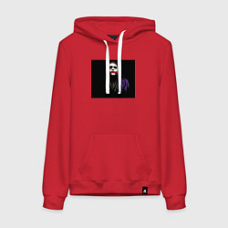 Женская толстовка-худи Задумчивый джокер