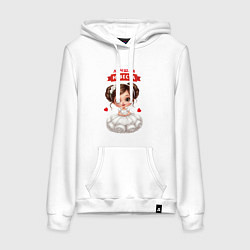 Женская толстовка-худи Лучшая невеста