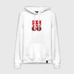 Женская толстовка-худи Doom кака демон