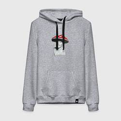 Женская толстовка-худи Ленин гриб