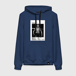 Женская толстовка-худи Тони Фергюсон постер