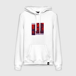 Женская толстовка-худи Киборги и нейрохаос