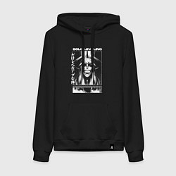 Женская толстовка-худи Solo leveling - божество