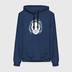 Женская толстовка-худи Анджелина Джоли лицо