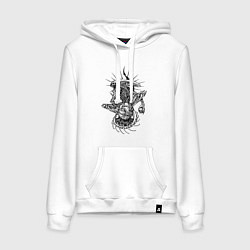 Женская толстовка-худи Чужой и лицехват