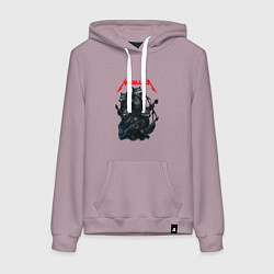 Женская толстовка-худи Metallica волки