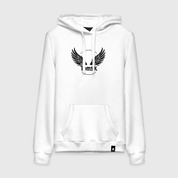 Женская толстовка-худи Крылья Томска