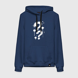 Женская толстовка-худи Два вопроса