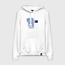 Женская толстовка-худи Коала космонавт