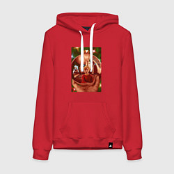 Женская толстовка-худи Home alone