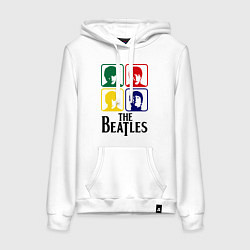Женская толстовка-худи The Beatles: Colors