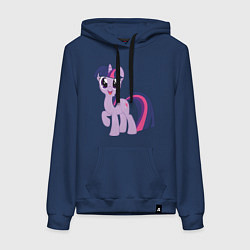 Женская толстовка-худи Пони Сумеречная Искорка