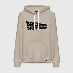 Женская толстовка-худи Back to the future