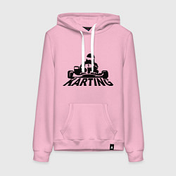 Женская толстовка-худи Картинг