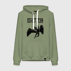 Женская толстовка-худи Led Zeppelin Swan