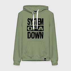 Женская толстовка-худи System Of A Down