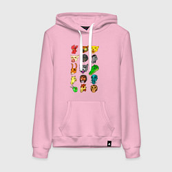 Женская толстовка-худи Hotline Miami Masks