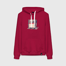 Женская толстовка-худи Вымершие виды