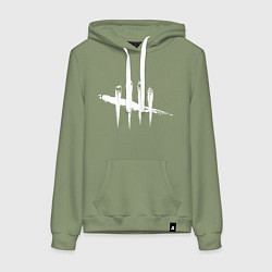 Женская толстовка-худи Dead by Daylight White Logo