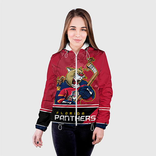 Женская куртка Florida Panthers / 3D-Белый – фото 4