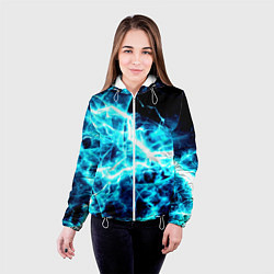 Куртка с капюшоном женская Energy, цвет: 3D-белый — фото 2