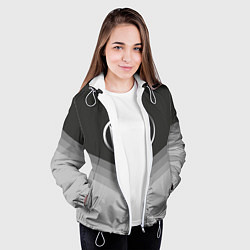 Куртка с капюшоном женская EnVyUs Uniform, цвет: 3D-белый — фото 2