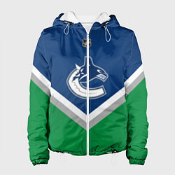 Куртка с капюшоном женская NHL: Vancouver Canucks, цвет: 3D-белый