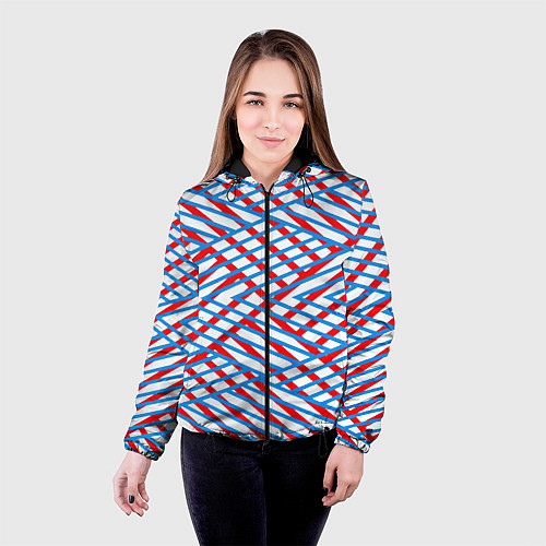 Женская куртка Blue&Red / 3D-Черный – фото 4