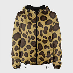 Куртка с капюшоном женская Пантера, цвет: 3D-черный
