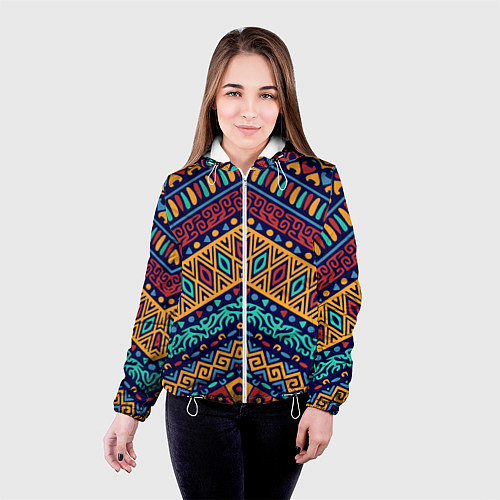 Женская куртка Африка / 3D-Белый – фото 4
