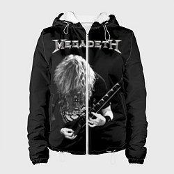 Куртка с капюшоном женская Dave Mustaine, цвет: 3D-белый